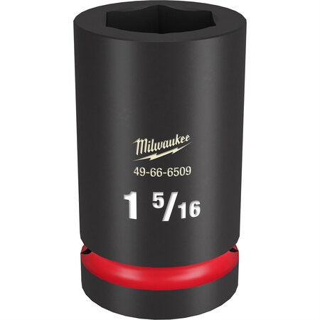 Milwaukee Tool SHOCKWAVE Impact Duty? 1" Drive 1-5/16" Deep 6-Point Socket 49-66-6509